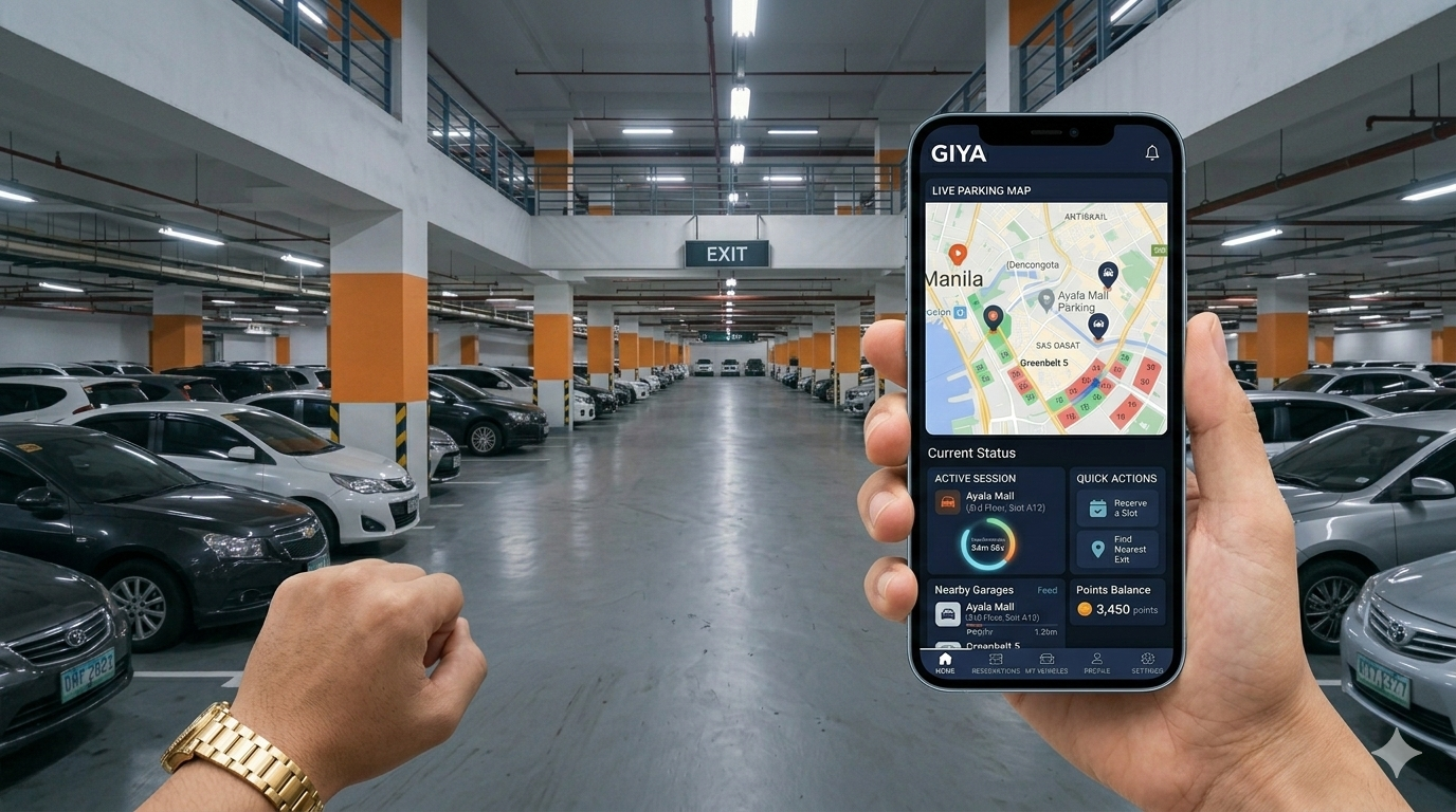 GIYA dashboard preview